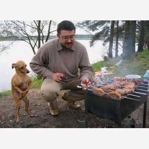 Bbq Dog Template   Waiting, Food, Man meme template