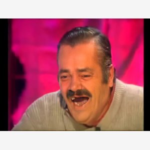 El Risitas Laughting Rire meme template