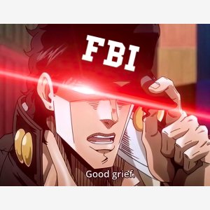 Fbi Jotaro meme template