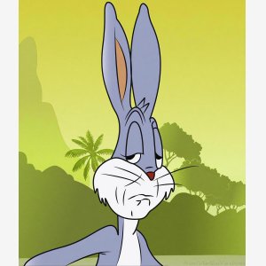 Frowning Bugs   Contemptful Bugs Bunny   The Bunny Does Not Approve meme template