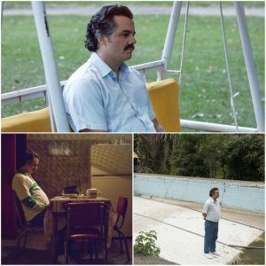 Narcos Boring Sad Pablo 3 Panel meme template