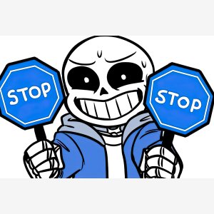 Sans Stop meme template