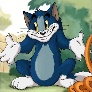 Shrugging Tom Hd Redraw   Tom And Jerry   U Gibus Squidward On Reddit meme template