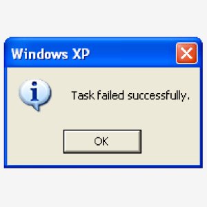 Windows Xp Task Successful meme template