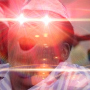 Wooo   Dexter Reed, Good Burger, Glowing Red Eyes, Lens Flare meme template