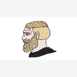 Yes Chad meme template