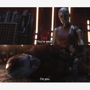 You Re Weak   I M You Template   Avengers   Nebula meme template
