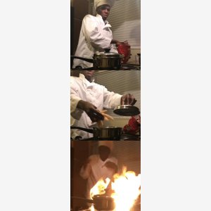 Cuisinier Black Feu Casserole Cooj Choas meme template