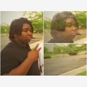 Disappearing Boy Black Disparait meme template