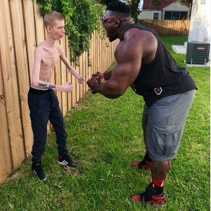 Swole Small Muscles Maigre meme template