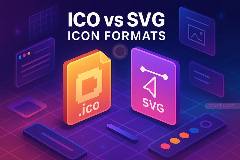 ICO vs SVG: Which Icon Format Should You Use?