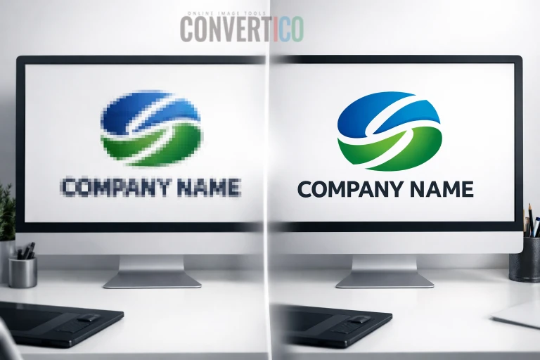 Vector vs Raster: Why Your Graphics Look Blurry and How to Fix It